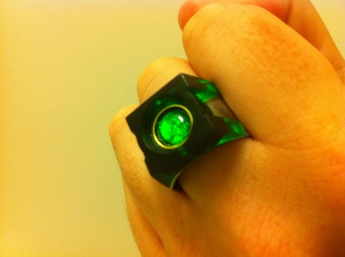 green lantern ring set