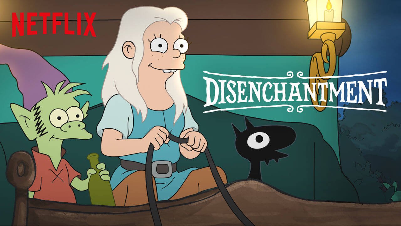 SDCC 2018: Disenchantment Interview with Matt Groening John DiMaggio ...